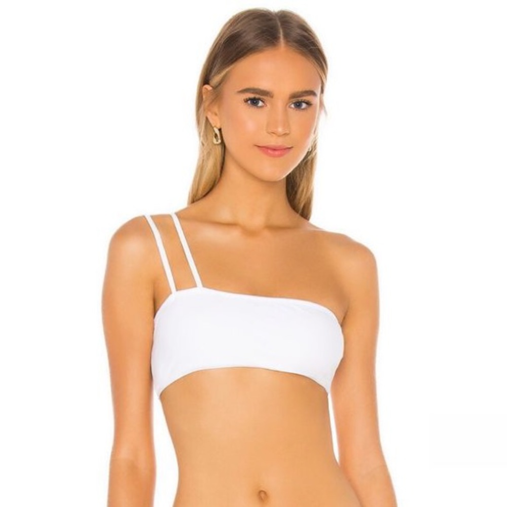 Superdown One-Shoulder Bikini Top - image 1